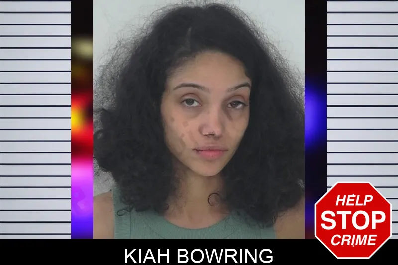 Kiah Bowring mugshot