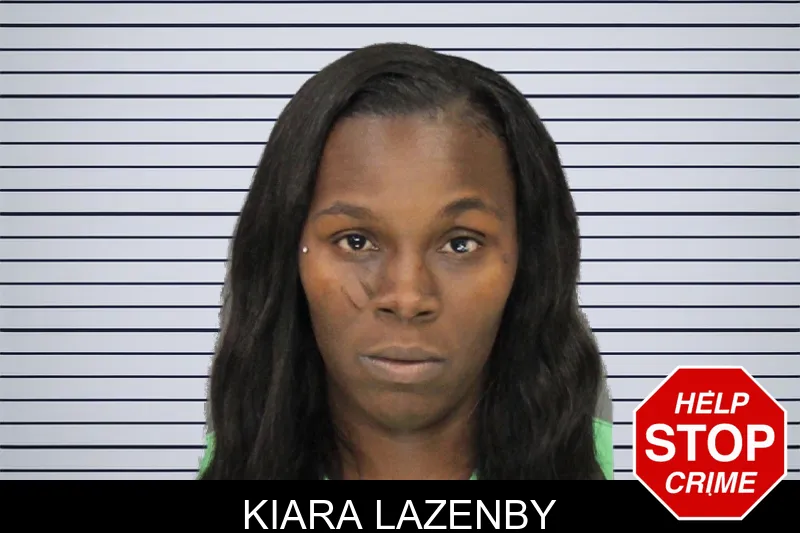 Kiara Lazenby mugshot