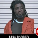 King Barber mugshot