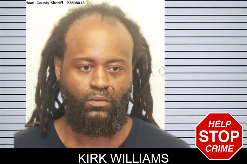 Kirk Williams mugshot