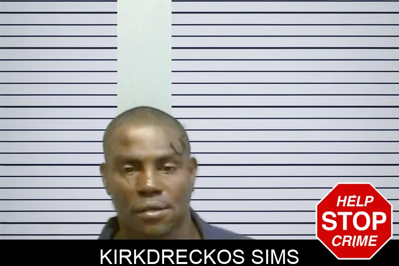 Kirkdreckos Sims mugshot