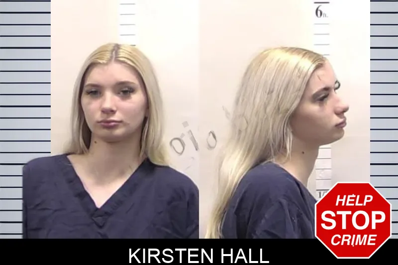 Kirsten Hall mugshot