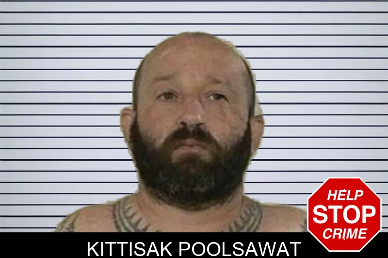 Kittisak Poolsawat mugshot