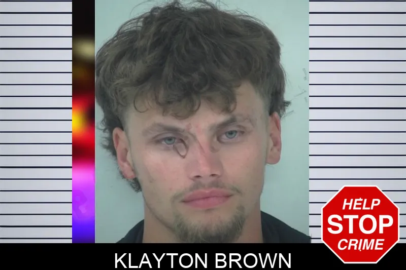 Klayton Brown mugshot