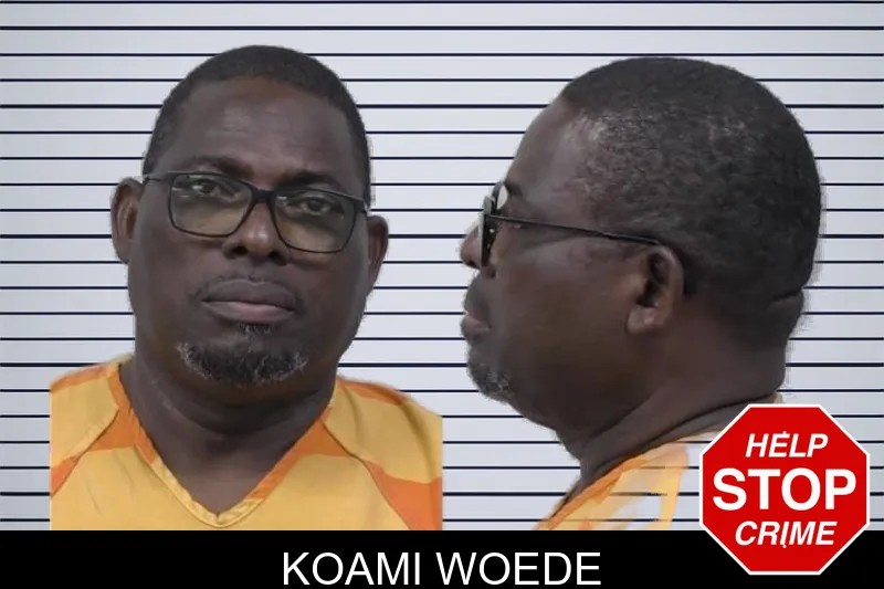 Koami Woede mugshot – Paulding County , Georgia Koami Woede mugshot