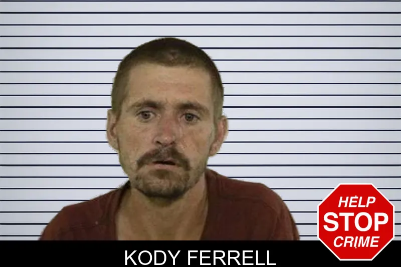 Kody Ferrell mugshot