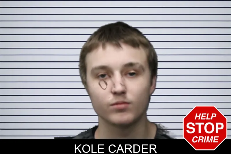 Kole Carder mugshot – Forsyth County , Georgia Kole Carder mugshot