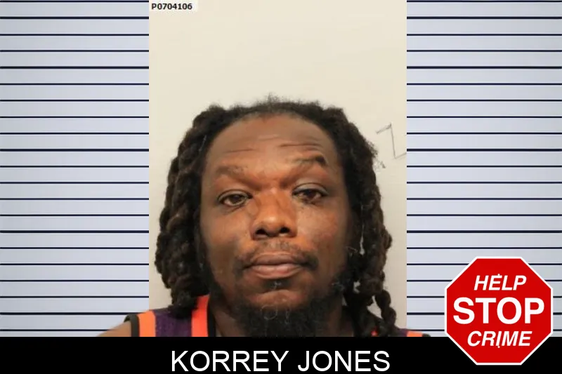 Korrey Jones mugshot