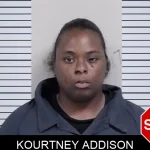 Kourtney Addison mugshot – Lowndes County , Georgia Kourtney Addison mugshot