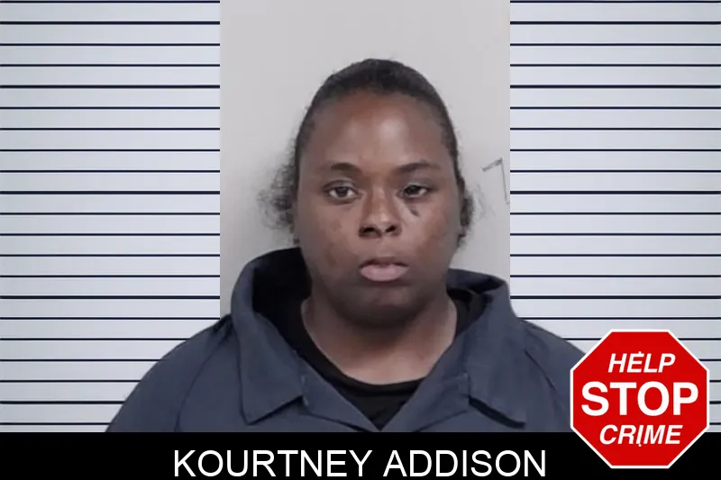 Kourtney Addison mugshot – Lowndes County , Georgia Kourtney Addison mugshot
