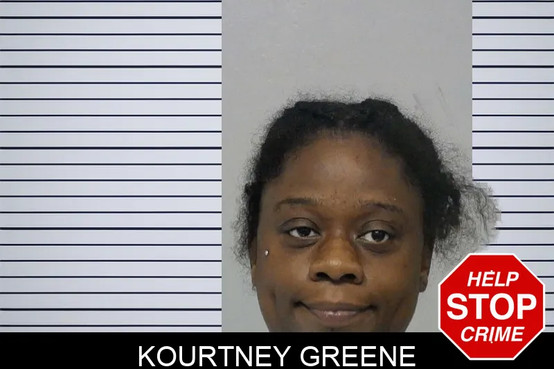 Kourtney Greene mugshot – Bibb County , Georgia Kourtney Greene mugshot