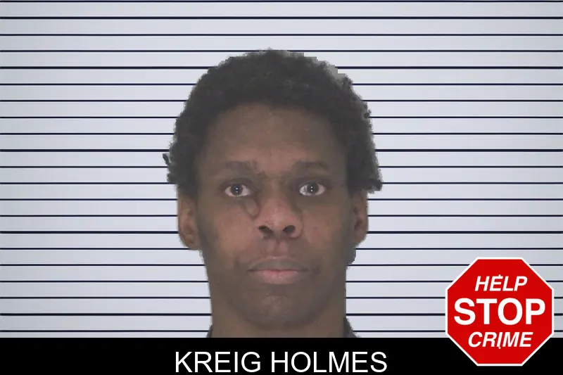 Kreig Holmes mugshot