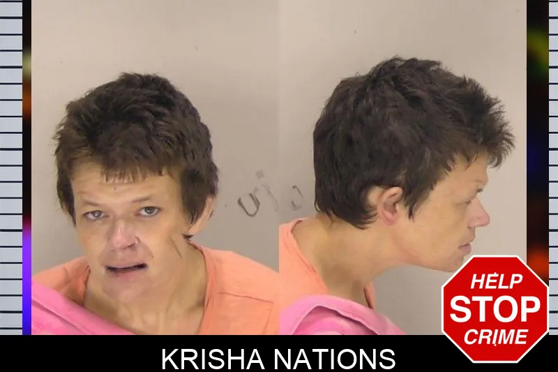 Krisha Nations mugshot