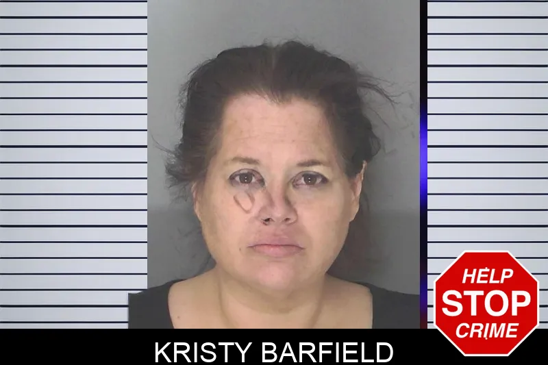 Kristy Barfield mugshot