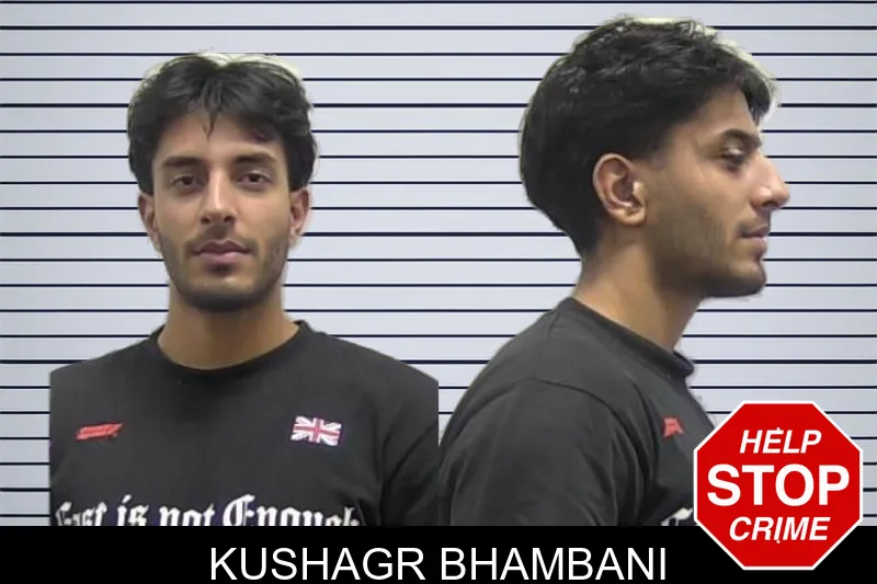 Kushagr Bhambani mugshot