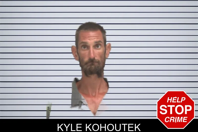 Kyle Kohoutek mugshot
