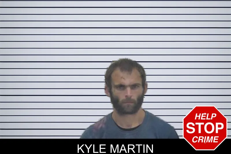 Kyle Martin mugshot