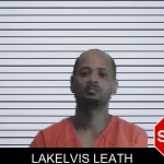 Lakelvis Leath mugshot