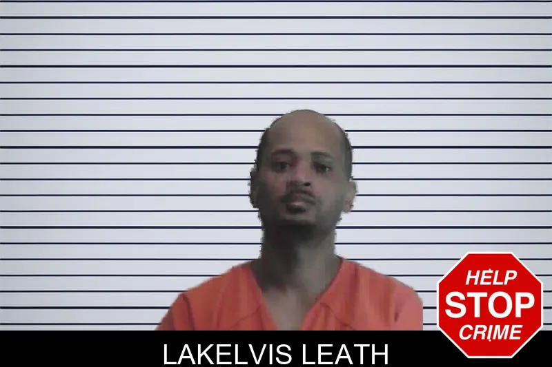 Lakelvis Leath mugshot