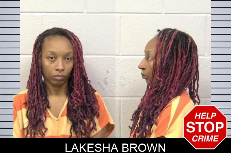 Lakesha Brown mugshot – Paulding County , Georgia Lakesha Brown mugshot