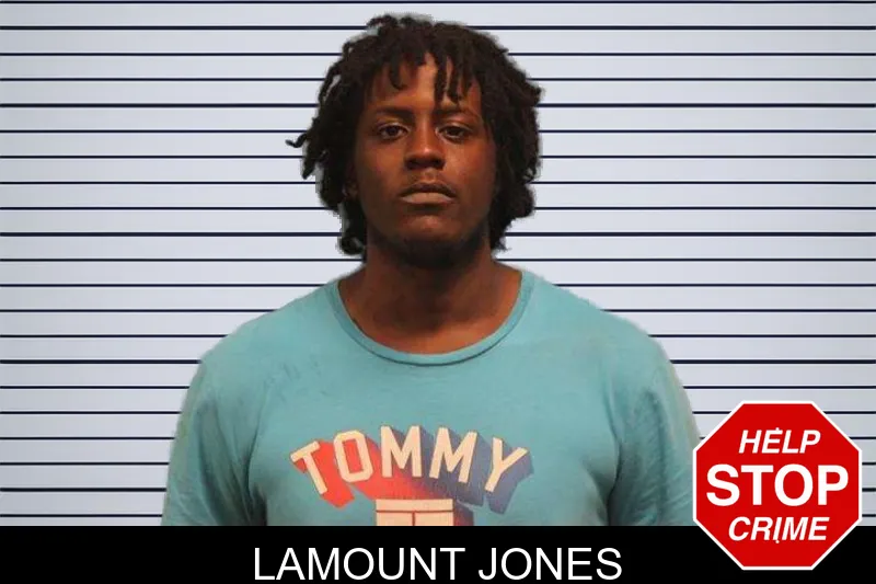 Lamount Jones mugshot