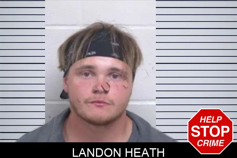 Landon Heath mugshot
