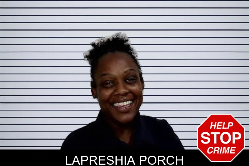 Lapreshia Porch mugshot