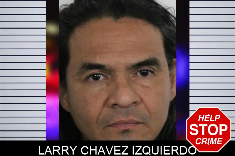 Larry Chavez Izquierdo mugshot