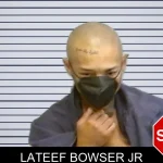 Lateef Bowser Jr mugshot