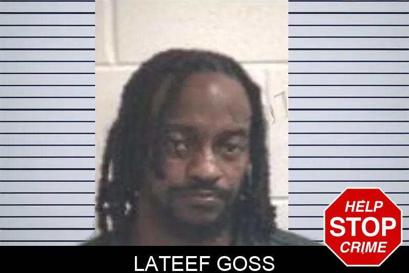 Lateef Goss mugshot