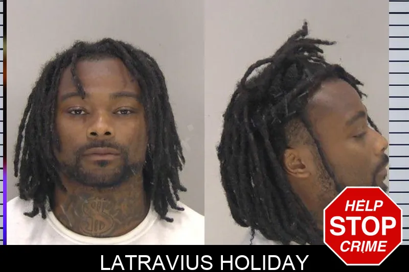 Latravius Holiday mugshot
