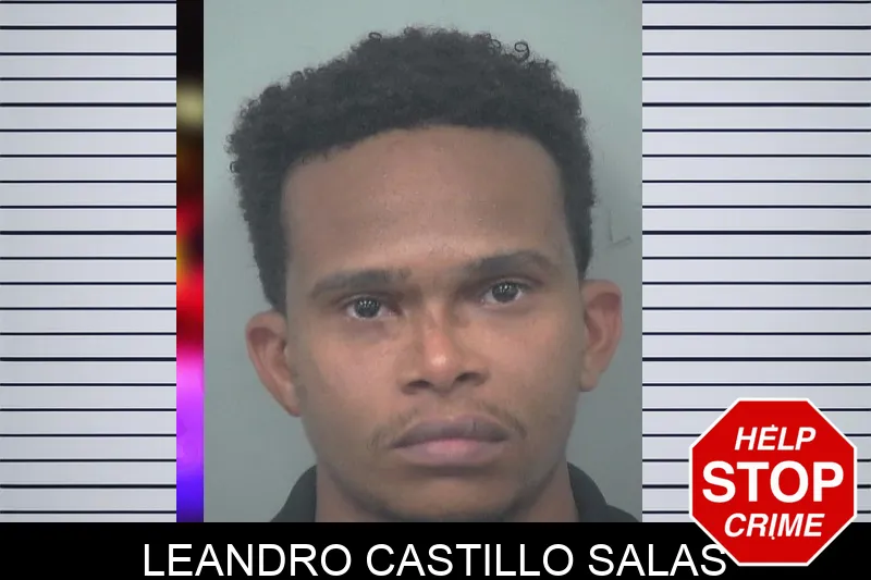 Leandro Castillo Salas mugshot