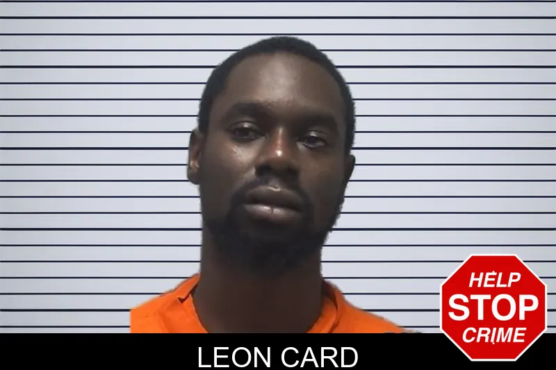 Leon Card mugshot