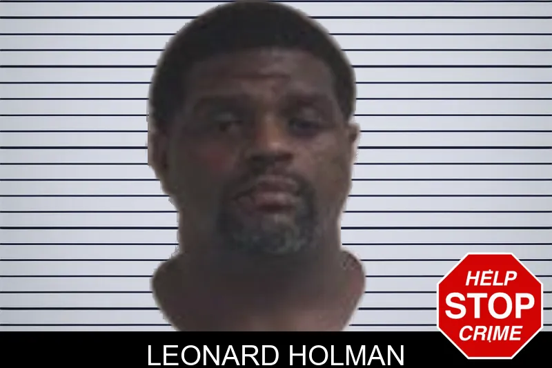Leonard Holman mugshot