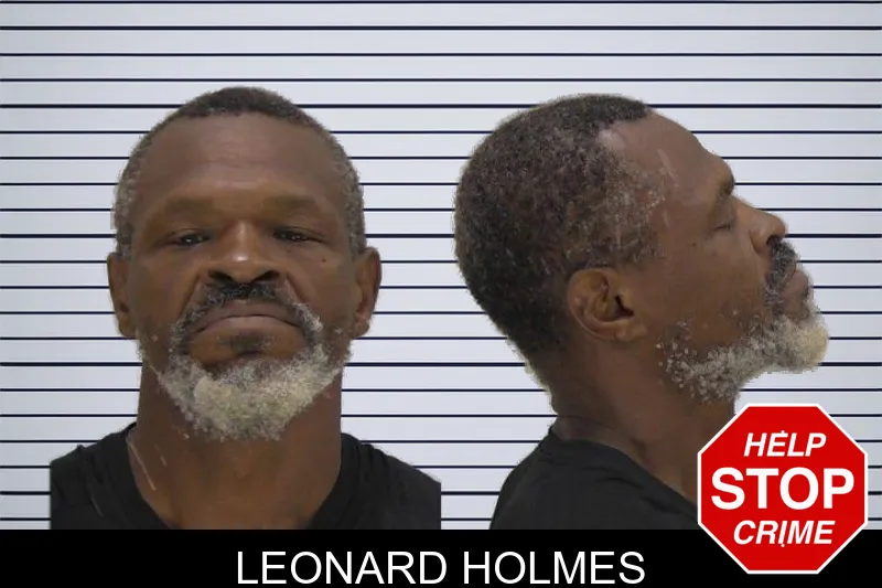 Leonard Holmes mugshot