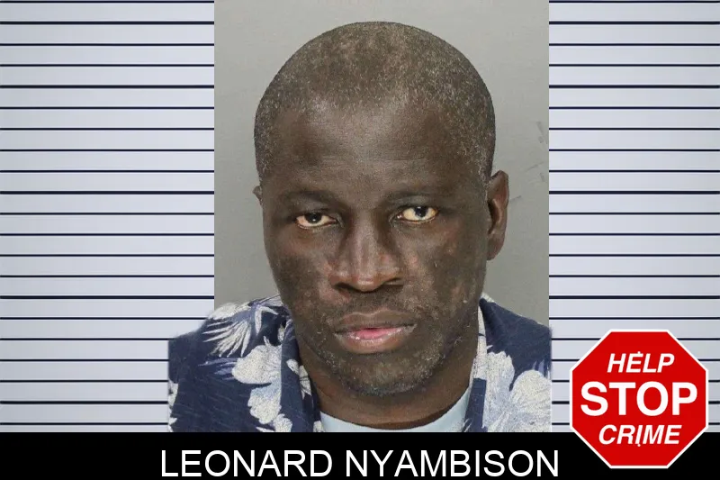 Leonard Nyambison mugshot