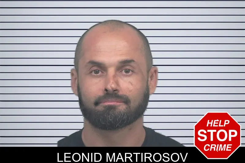 Leonid Martirosov mugshot