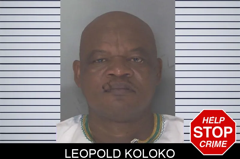 Leopold Koloko mugshot