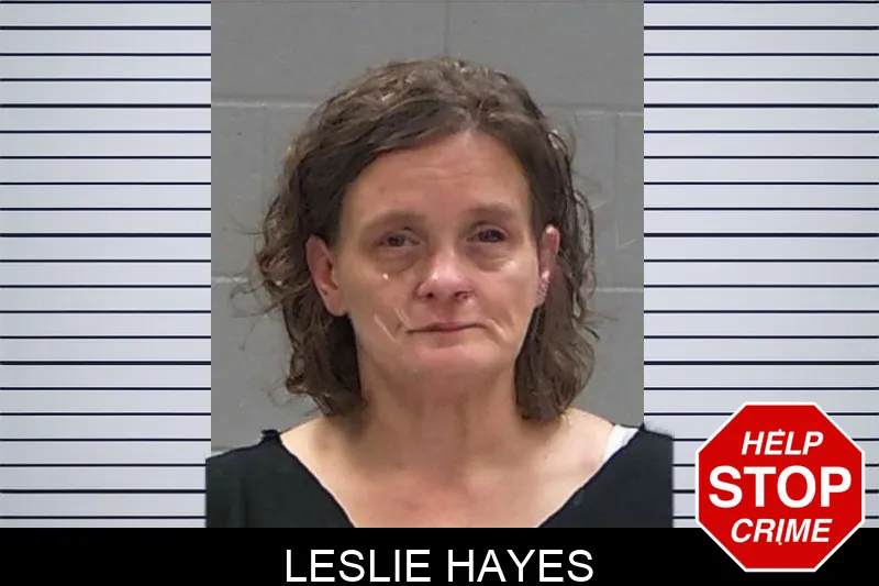 Leslie Hayes mugshot