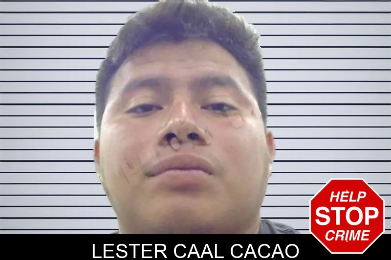 Lester Caal Cacao mugshot