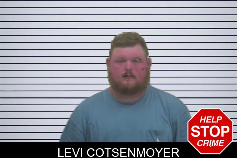 Levi Cotsenmoyer mugshot