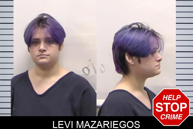Levi Mazariegos mugshot