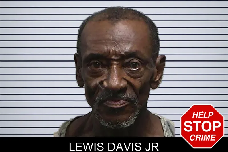 Lewis Davis Jr mugshot