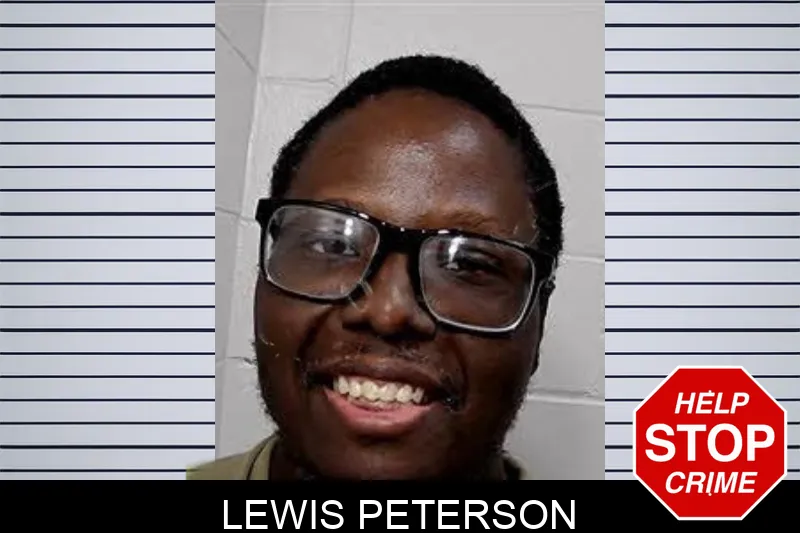 Lewis Peterson mugshot