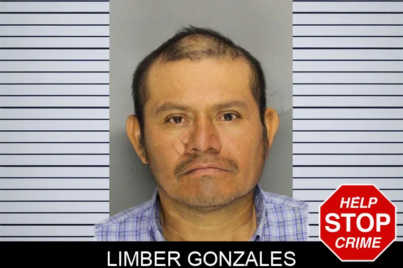 Limber Gonzales mugshot