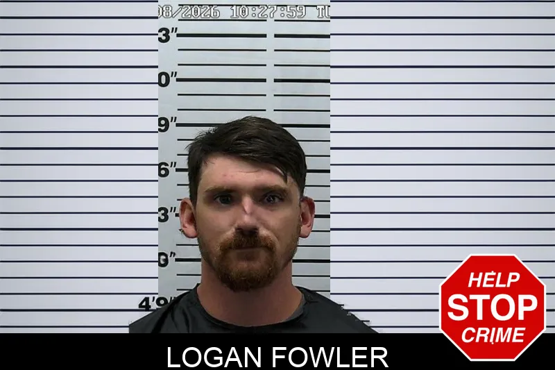 Logan Fowler mugshot