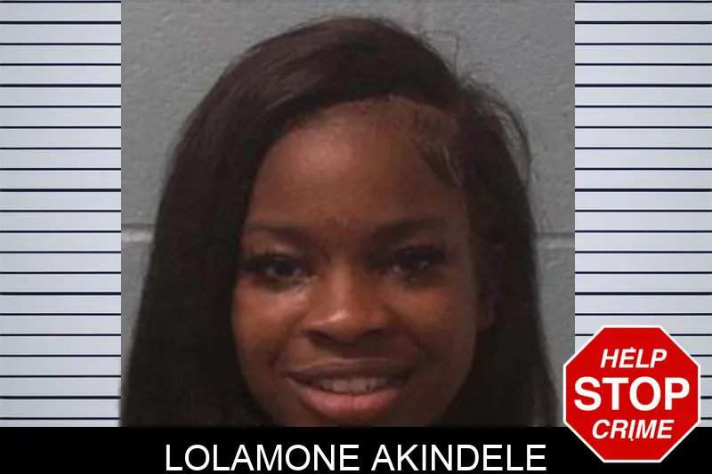 Lolamone Akindele mugshot
