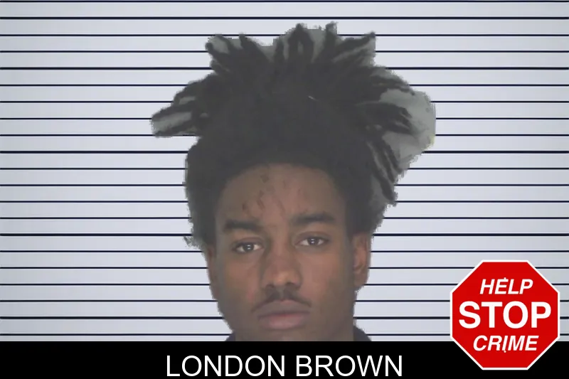 London Brown mugshot
