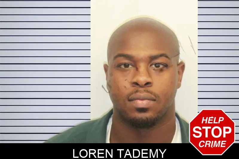 Loren Tademy mugshot – Chatham County , Georgia Loren Tademy mugshot