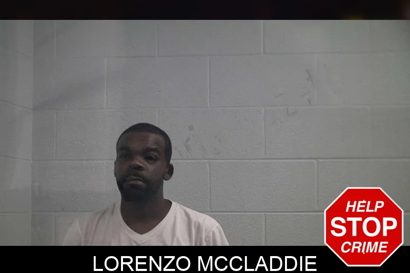 Lorenzo McCladdie mugshot